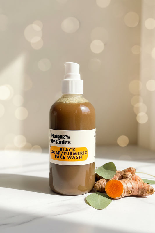 Turmeric Black Soap Facial Wash