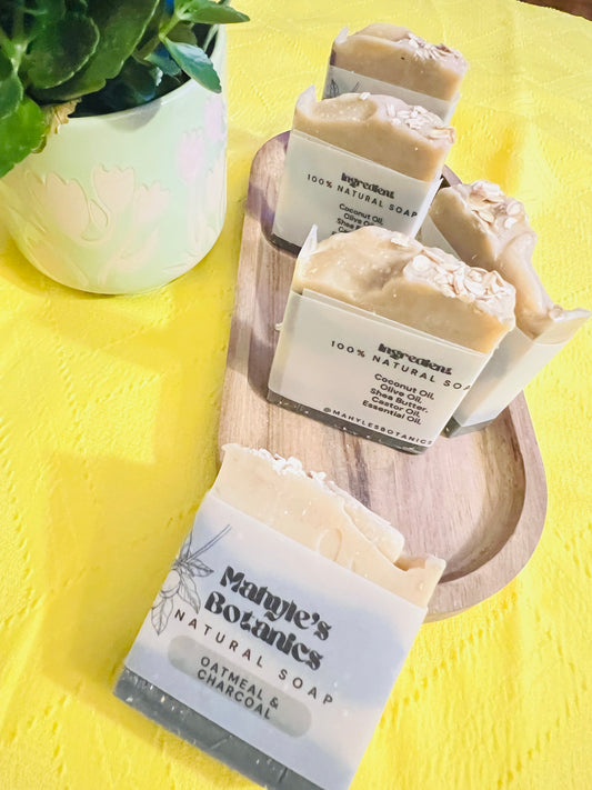 Charcoal Oatmeal Soap